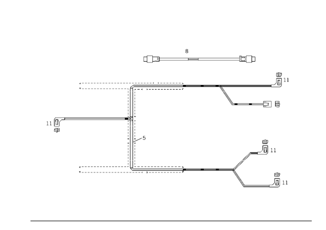 2085404207 - Electrical System: Wiring Harness for Mercedes-Benz Image image