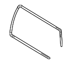 8462365D005PK - Body: Reveal Molding for Suzuki Image