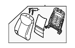 884003X621PBU - : Seat Back Assembly for Hyundai Image