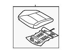 882003X001MSD - : 2014-2016 Hyundai Elantra - Cushion Assembly for Hyundai: Elantra Image