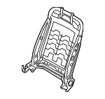 884103X315 - : 2014-2016 Hyundai Elantra - Seat Back Frame for Hyundai: Elantra Image