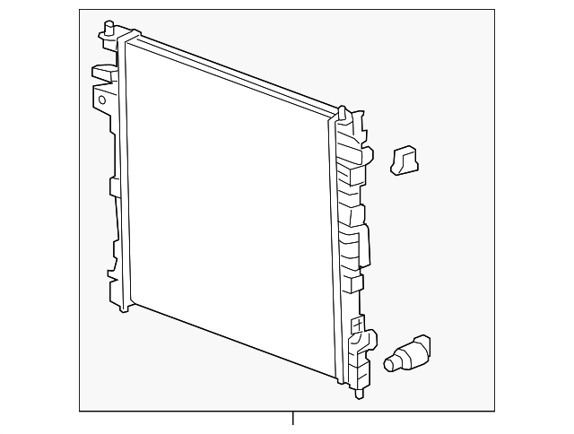 2018-2024 GM Radiator 86801855 | Capital Chevy Parts