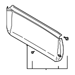 MR627191 - : Lower Trim Panel for Mitsubishi: Lancer Image