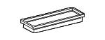2730940404 - ENGINE: Engine Air Filter for Mercedes-Benz Image