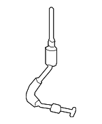 6977050100 - Body: Lock Cable for Lexus: LS500, LS500h Image