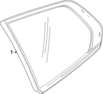 26620409 - : F Window for GMC: Acadia Image