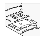 6330152090B1 - Body: Headliner for Toyota: Yaris Image