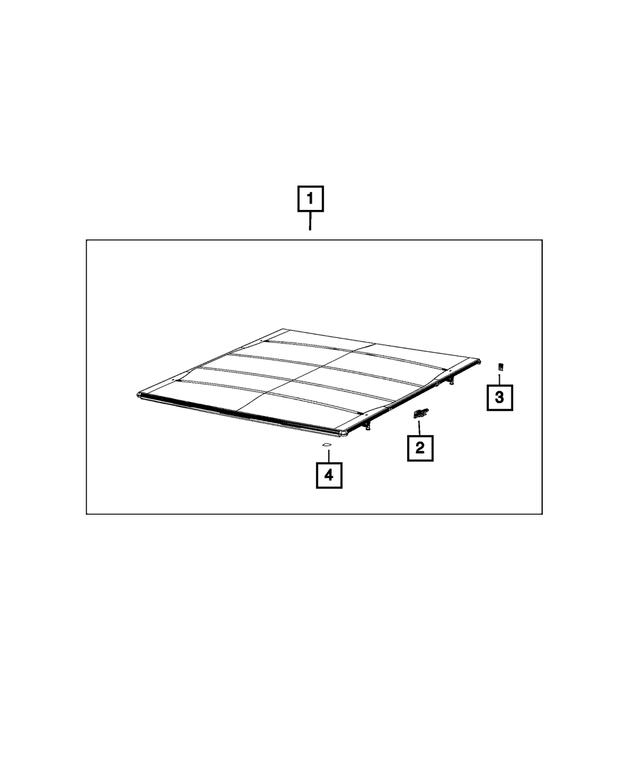 68259179AA - Mopar Accessories - Component Parts: Locating Pin for Mopar Image image