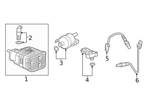Emission Components for 2017 Cadillac CTS #0