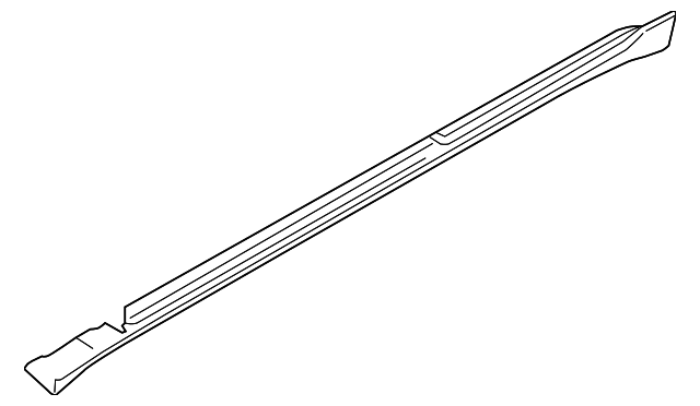 Rocker Molding - BMW (51777225838)