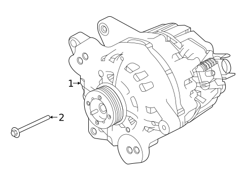 Alternator for 2023 Land Rover Range Rover #0