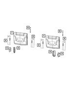 68448006AA - : Tapping Hex Head Screw for Mopar Image