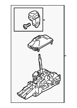HL3Z7210NA - : Gear Shift Assembly for Ford Image