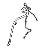 2514702720 - Fuel System: Filler Neck for Mercedes-Benz Image