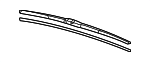76620SZTG01 - Body: Wiper Blade for Honda: CR-Z Image