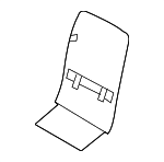 876401AA1A - Body: Rear Panel for Nissan: Murano Image