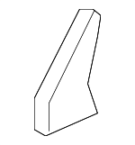 873251AA0A - Body: Pivot Cover for Nissan: Murano Image