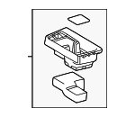 647150E160 - : Cup Holder for Lexus Image