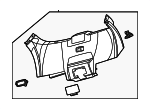 LJ8Z5842906AD - : Lower Gate Trim for Ford: Mustang Mach-E Image