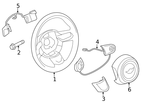 Steering Wheel & Trim for 2013 Mini Cooper #0