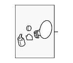 695101M200 - Body: Fuel Door for Kia Image