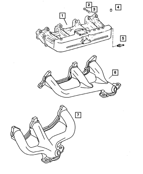 Manifolds for 2001 Jeep Grand Cherokee #0