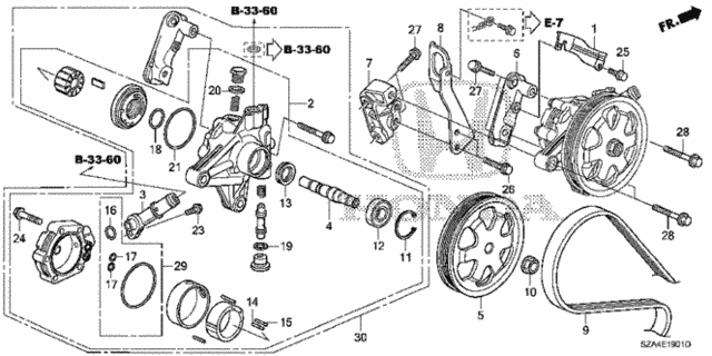 P.S. Pump - Bracket ('12-) for 2012 Honda Pilot #0