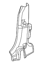 ZG80BDAAB - Body: Center Pillar Trim for Chrysler: PT Cruiser Image