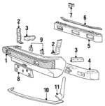 MB403763 - Body: Cover for Dodge: Colt Image