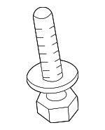 2852825100 - : Stay Bracket Bolt for Hyundai: Elantra N, Santa Cruz, Santa Fe, Santa Fe Sport, Sonata, Tucson Image