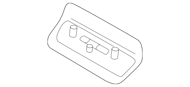 sl1z78616a86ab - Ford Seat Back Frame Cap | Levittown Ford Parts