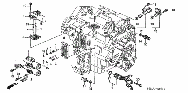 AT Solenoid for 2006 Acura RSX #0