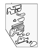 22603178 - Body: Door Interior Trim Panel for Pontiac: Sunfire Image image