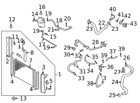 Thermostat & Housing for 2002 Toyota Celica #0