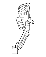 365336A0A00 - Emission System: Lower Oxygen Sensor Bracket for Honda: Accord Image