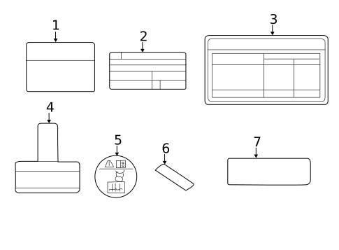 Labels for 2022 Hyundai Santa Fe #0
