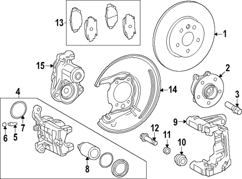 Parking Brake for 2025 Toyota Crown Signia #0