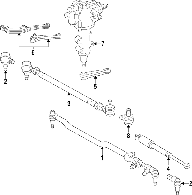 463463023264 - : Steering Damper for Mercedes-Benz Image