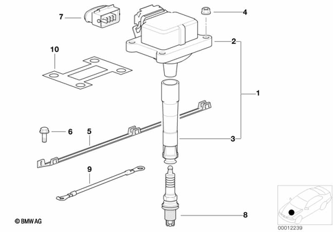 Ignition System for 1996 BMW 325is #0