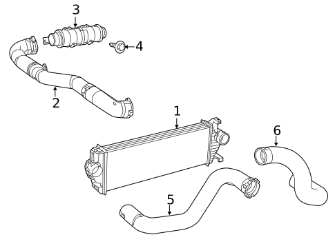 Intercooler for 2018 Jeep Grand Cherokee #0