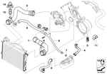 11537505228 - Engine: Water Hose for BMW Image
