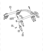 53032903AD - Fuel: Fuel Rail for Mopar Image