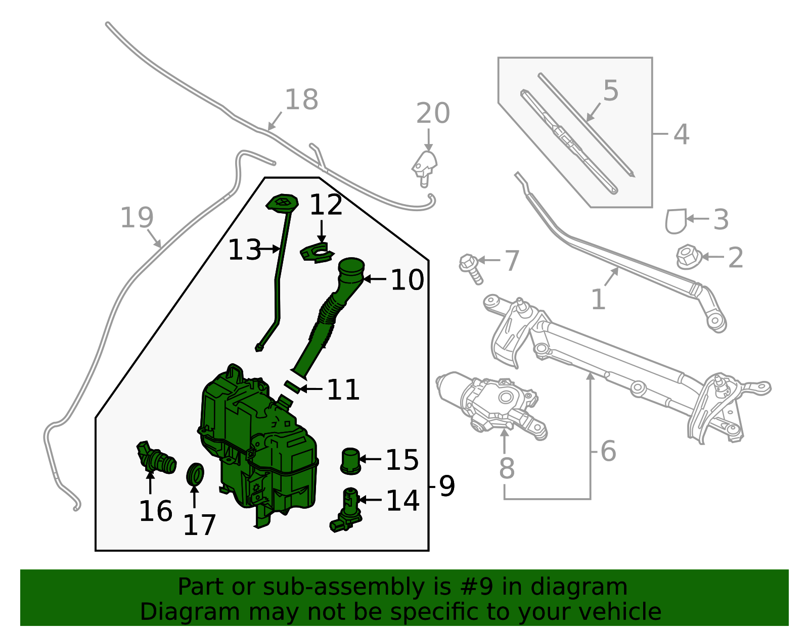 Apple - saitamabxa 2019-2025 Mazda 3 Washer Reservoir BDTT-67-480 | OEM Parts
