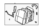 7143024400C0 - : Seat Back Assembly for Lexus Image