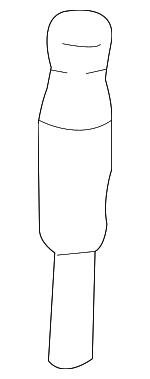 8298270H000PG - Body: Lock Knob for Suzuki Image