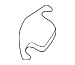 7819978000 - Body: Door Lock Striker Plate Spacer for Suzuki Image