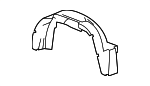 8258945460 - Body: Wheelhouse Liner for Isuzu Image