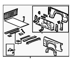 8889805330 - Body: Box Assembly for Isuzu Image