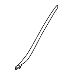 86131F6000 - Body: Side Molding for Kia: Cadenza Image