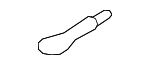 511121JA0A - Body: Tow Hook for Nissan Image